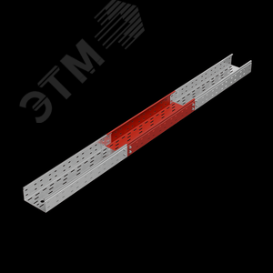 Лоток перфорированный 3000х150х80х1.0мм Стандарт ПЛЮС (PL0048) 3