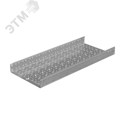 Лоток перф. 100х500х1,0 L3000 мм Быстрый монтаж ПЛЮС