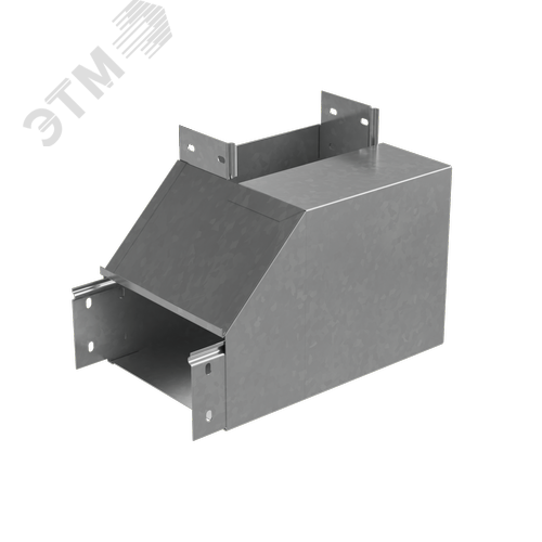 Угол вертикальный внутренний L 100х100 мм с разворотом трассы на 90 градусов ПЛЮС