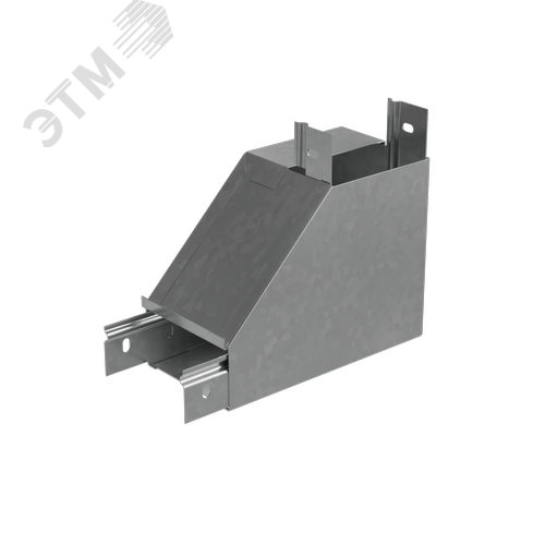 Угол вертикальный внутренний R 50х100 мм с разворотом трассы на 90 градусов ПЛЮС HD
