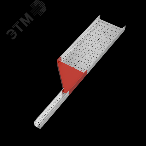 Переходник левый 100х100-500 мм ПЛЮС 2