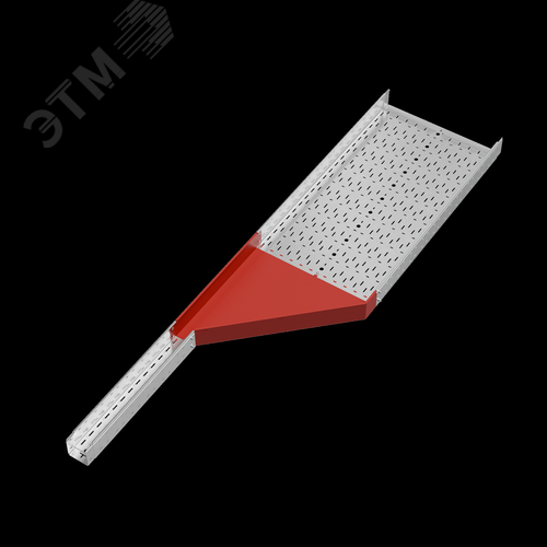 Переходник правый 100х100-600 мм ПЛЮС 2