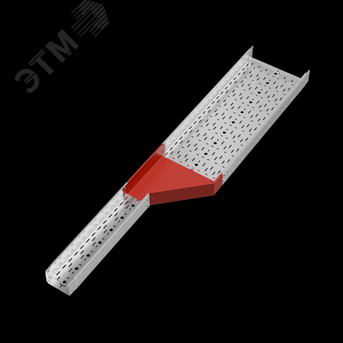 Переходник правый 100х150-400 мм ПЛЮС 2