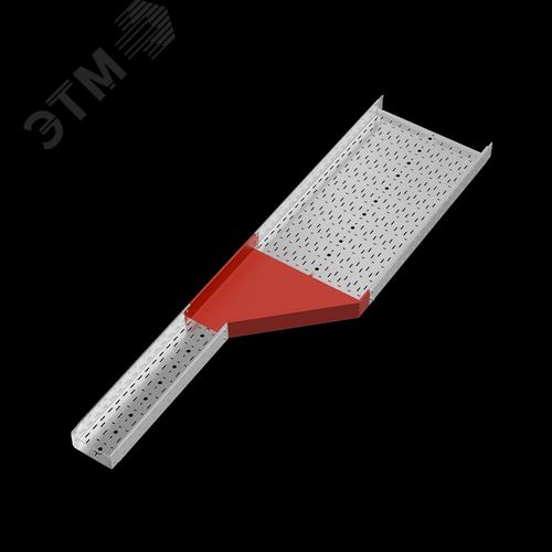 Переходник правый 100х200-600 мм ПЛЮС 2