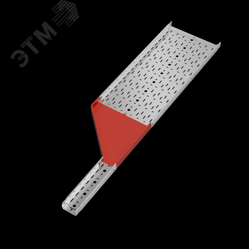 Переходник левый 50х100-400 мм ПЛЮС 2