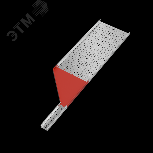 Переходник левый 50х100-500 мм ПЛЮС 2