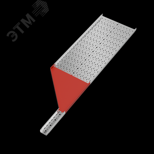 Переходник левый 50х100-600 мм ПЛЮС 2