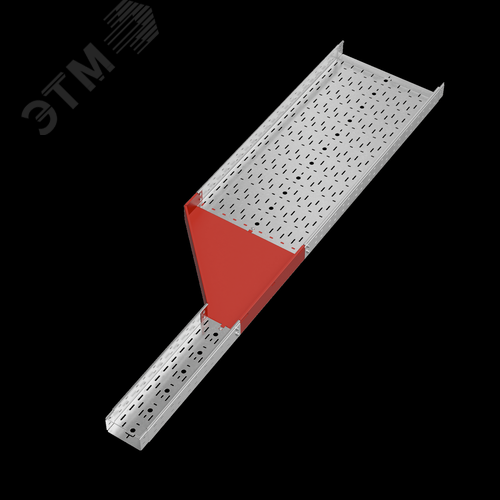 Переходник левый 80х150-500 мм ПЛЮС 2