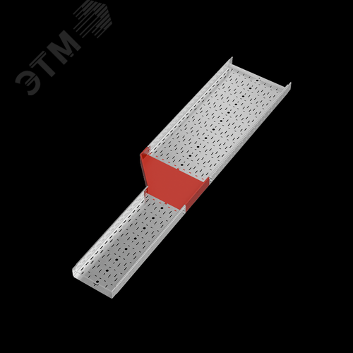 Переходник левый 80х300-500 мм ПЛЮС 2