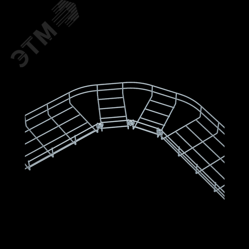Проволочный лоток 100х600 L3000 мм 2