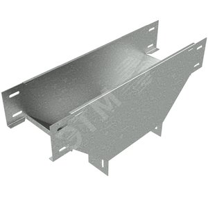 T-отвод вертикальный 100*300 вниз c разворотом трассы на 90гр.