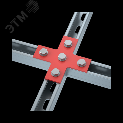 Пластина соединительная х-образная (5 отверстий) HD 2