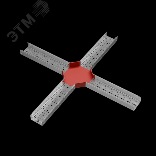 Х-разветвитель 100х200 мм ПЛЮС 2