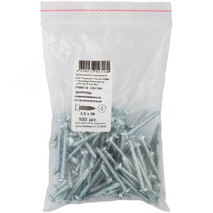 Шуруп DIN7981 3,9х38 (100шт) - FIT