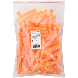Дюбель универсальный 10х61 с бортиком (100шт) - FIT