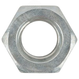 Гайка DIN934 М6 шестигранная оцинкованная (19 шт) - FIT