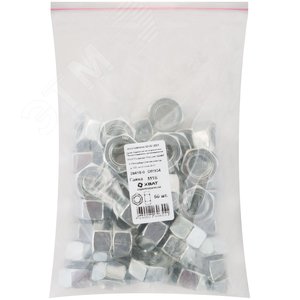 Гайка DIN934 М18 шестигранная оцинкованная (50 шт) - FIT