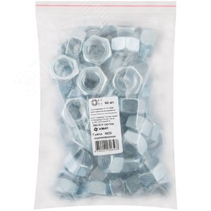 Гайка DIN934 М20 шестигранная оцинкованная (50 шт) - FIT