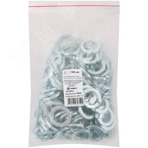 Шайба DIN127 М20 гроверная пружинная оцинкованная (100 шт) - FIT