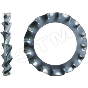 Шайба DIN6798А М5 оц (1000 шт)