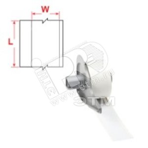 M71C-1000-499 этикетки Нейлоновая ткань 25.4х9.14м - KLAUKE