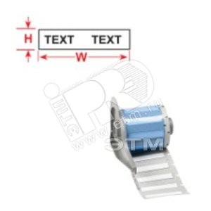 BM71C-187-342 этикетки Термоусаживаемые маркеры 8.51х15.24м (Только для принтера BMP71) - KLAUKE