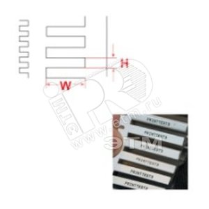 BM71D-3-7696 жесткие вставки для контейнеров Durasleeve 16х4.4 - KLAUKE