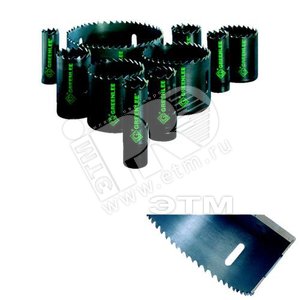 GREENLEE Биметаллическая коронка по металлу ф73 (klk50191667) - Greenlee