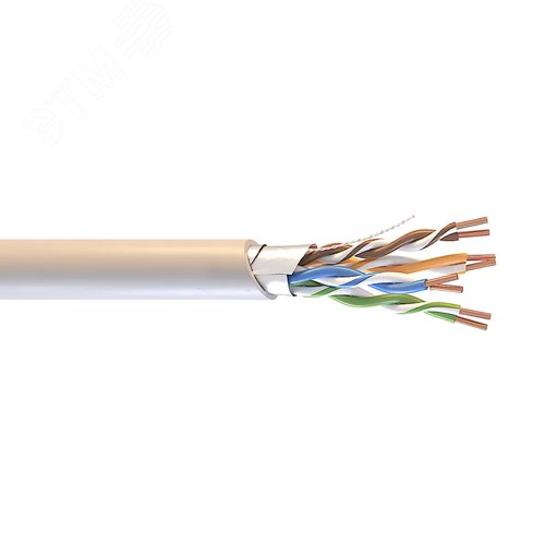 Кабель СегментЛАН F/UTP Cat5e PVCLSнг(А)-LS 2х2х0.52 - СегментЭнерго