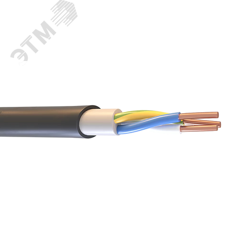 Кабель силовой ПвПГнг(А)-HF 5х10 -1 - СегментЭнерго
