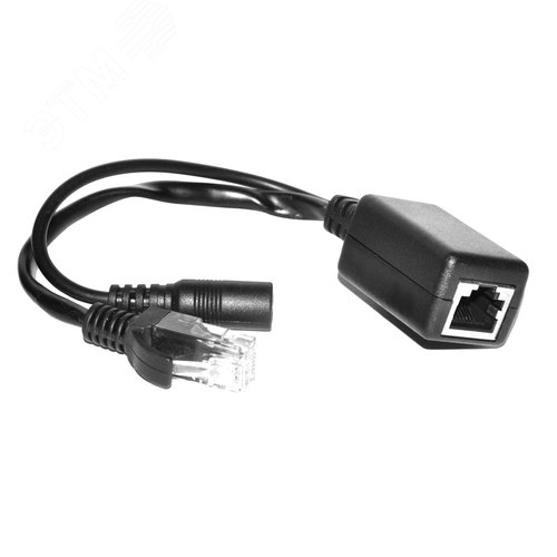Комплект пассивный (инжектор + сплиттер) для передачи PoE по кабелю Cat 5e. - фото 3