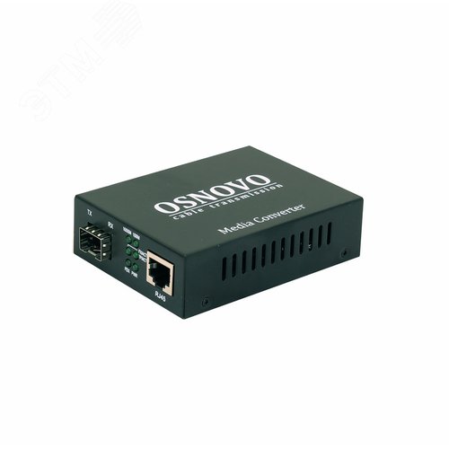Медиаконвертер 1хRJ45, 1хSFP, 1 Гб/с, до 100 км - SCandT