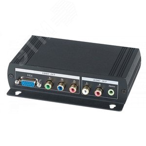 Преобразователь аудио и композитного видеосигнала в VGA и HDMI (AD001HH) - SC&T