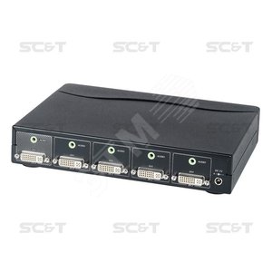 Коммутатор DVI- и стерео аудиосигналов - SC&T