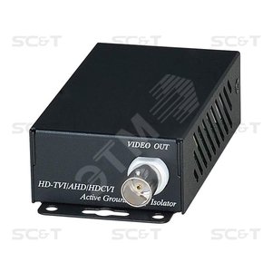 Изолятор коаксиального кабеля (HDCVI/HDTVI/AHD) для защиты от искажений по земле - SC&T