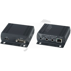 Комплект (передатчик и приемник) для передачи HDMI-сигнала и сигналов управления (двусторонний RS232 - SC&T