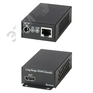 Комплект (передатчик HE02ET и приемникHE02ER) для передачи HDMI-сигнала по UTP-кабелю (HE02E) - SC&T