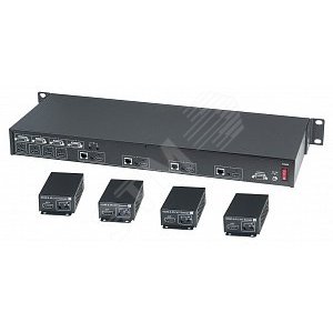 Матричный коммутатор HDMI 1.4 и ИК сигнала (4 входа/4 выхода) - SC&T