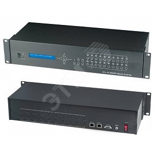 Матричный коммутатор HDMI v1.4 (10 входа/10 выхода), с поддержкой 3D, HDCP, DVI. (HS10M) - SC&T
