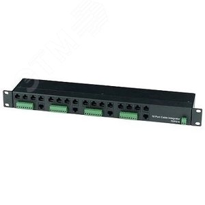 Приемопередатчик видеосигнала по витой паре пассивный 16-канальный TTP016-RJ45 - SC&T