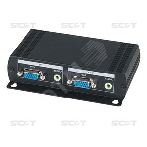 Передатчик VGA-сигнала и стерео аудиосигнала на удаленное устройства - SC&T