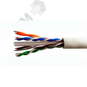 Витая пара U/UTP 4x2xAWG23 кат 6 LSZH нг(А)-HF Cu IN 305м - SUPRLAN