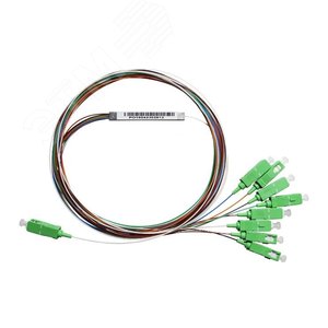 PLС сплиттер 1х8, 0.9мм, SC/APC - СУПР