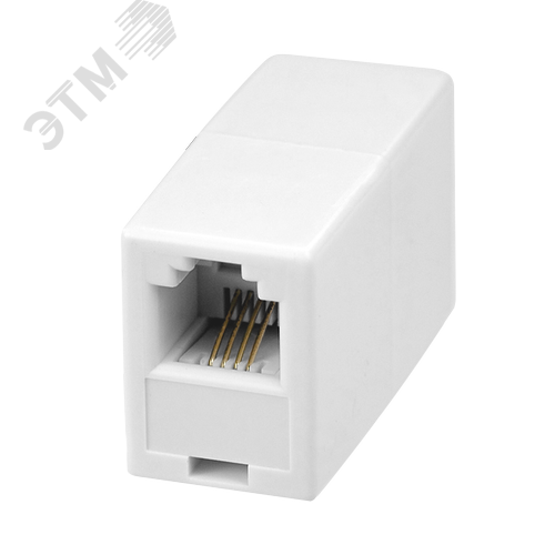 Соединитель проходной 6P4C (RJ-11) - SUPRLAN