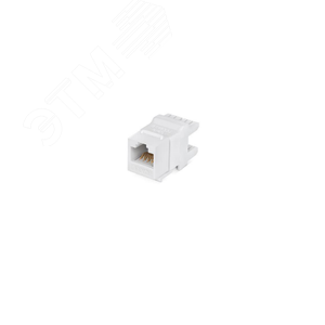 Заделка инструментальная Keystone Jack 8P8C (RJ-45) UTP Cat.6 180° (10-0341) - фото 2