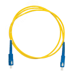 Патч-корд оптический SC/UPC-SC/UPC LSZH OS2 SM9/125 1м - фото 2