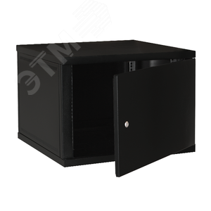 Шкаф настенный телекоммуникационный ТВ-12U-0604-МР-9005 (05-0124-B)