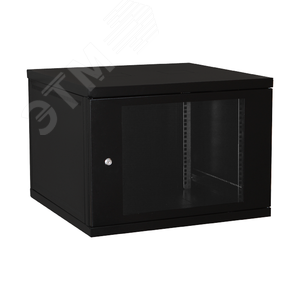 Шкаф настенный телекоммуникационный ТВ-15U-0606-СР-9005 (05-0108-B)