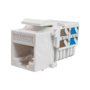 Модуль розеточный SUPRLAN SYSTEM Keystone UTP Cat.5e (Keystone UTP 5e) - SUPRLAN