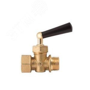 Кран трехходовой RM 1/2IG x1/2AG WATTS латунь 1.6МПа резьба G1/2 внутр - G1/2 наруж - РОСМА